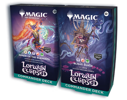 Magic the Gathering Lorwyn Eclipsed Commander Deck Case